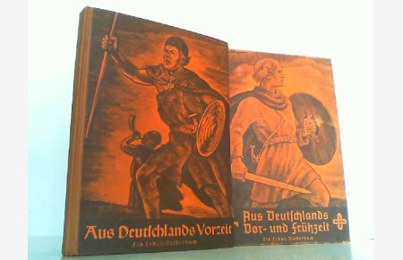 2 Alben - 1. Aus Deutschlands Vorzeit. / 2. Aus Deutschlands Vor- und Frühzeit.