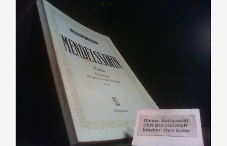 Paulus : Oratorium ; op. 36. - Felix Mendelssohn Bartholdy. Klavierausz. von Julius Rietz