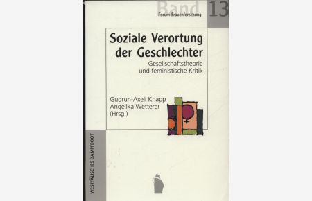 Soziale Verortung der Geschlechter