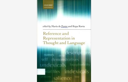Reference and Representation in Thought and Language