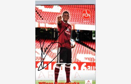 Original Autogramm Wilson Kamavuaka 1 FC Nürnberg /// Autogramm Autograph signiert signed signee  - Saison 2011 / 2012
