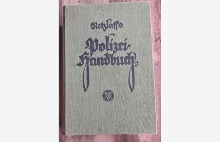 Polizei - Handbuch