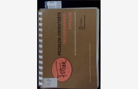 Problem-Orientierte. Programmiersprache.