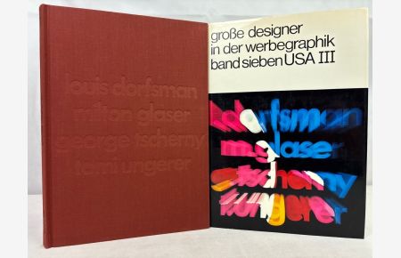 grosse designer in der werbegraphik. Band sieben. USA III.