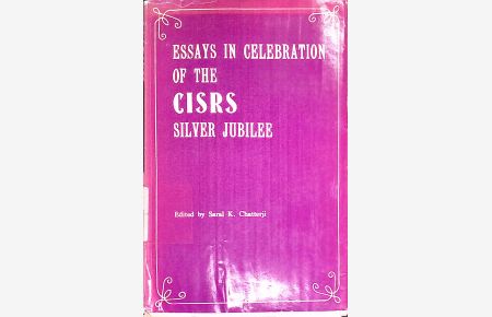 Essays in Celebration of the Cisrs Silver Jubilee.
