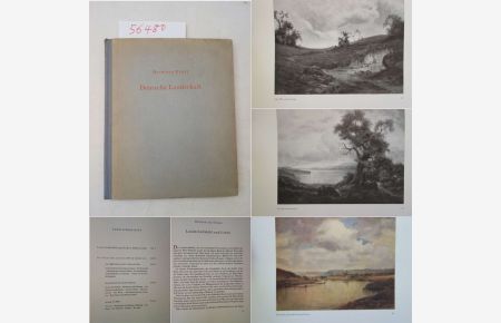 Deutsche Landschaft. 80 z. T. mehrfarbige Bildtafeln