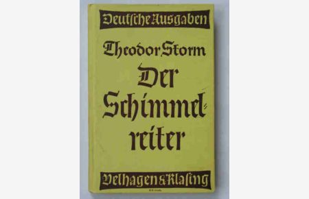 Der Schimmelreiter  - - (Deutsche Ausgaben, Band 207);