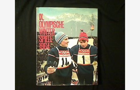 IX. Olympische Winterspiele 1964.   - Sonderdruck der Bunten Illustrierten.