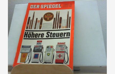 Der Spiegel. 12. 12. 1966, 20. Jahrgang. Nr. 51.   - Das deutsche Nachrichtenmagazin. Titelgeschichte: Höhere Steuern.