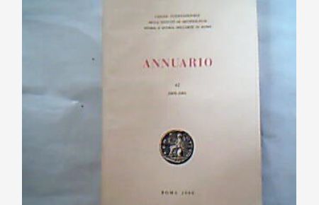 Annuario 42, 2000-2001.   - Redazione a ura di Paolo Vian.