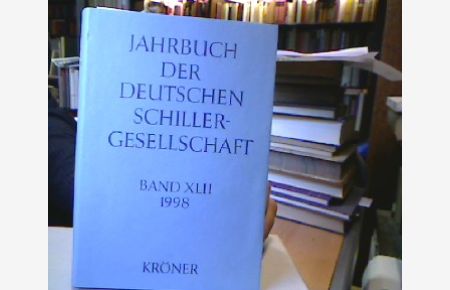 Jahrbuch der Deutschen Schillergesellschaft.
