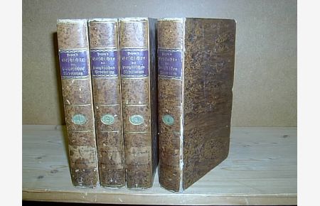 Vollständige Geschichte der französischen Revolution. Von ihrem Ausbruche im Jahre 1789 bis zum zweyten Pariser Frieden 1815.   - Acht Abteilungen in 4 Bänden (vollständig).