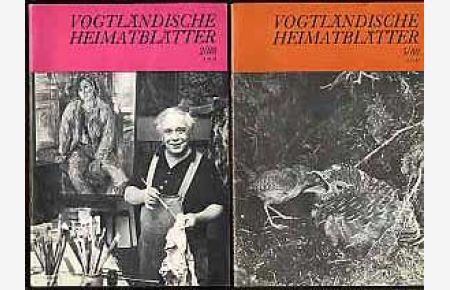 Vogtländische Heimatblätter. Jg. 8, 1988 in 6 Heften