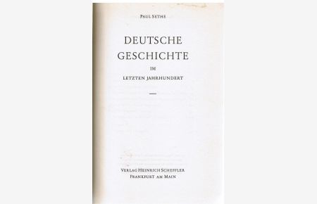 Deutsche Geschichte im letzten Jahrhundert von 1848 bis heute