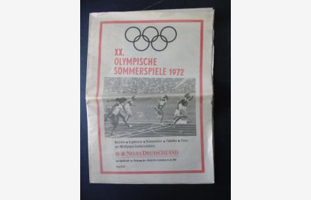 XX Olympische Sommerspiele 1972