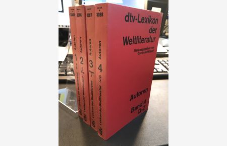 dtv-Lexikon der Weltliteratur. Autoren. 4 Bände (so vollständig)