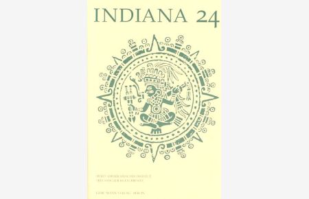 Indiana 24.   - Ibero-Amerikanisches.Institut Preussischer Kulturbesitz