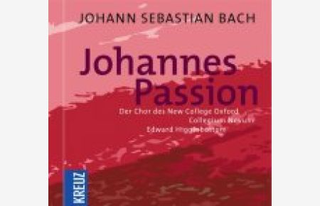Johannespassion [Hörbuch/Audio-CD]