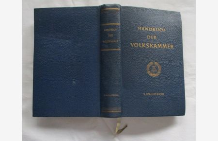Handbuch der Volkskammer Der Deutschen Demokratischen Republik - 3. Wahlperiode