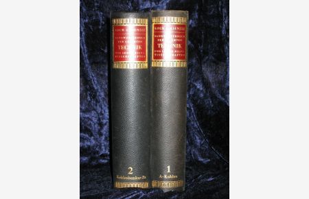 Handwörterbuch der gesamten Technik und ihrer Hilfswissenschaften. Bd. 1 und 2 (kpl. )