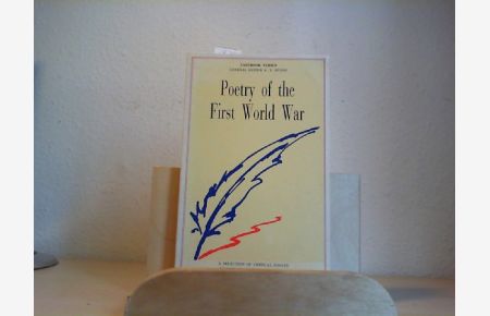 Poetry of the First World War.