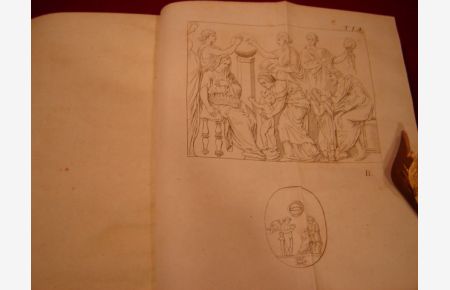 Winckelmann's Werke  - Zweiter Band, welcher die Schriften über die Herculanischen Altherthümer, die Abhandlung von der Fähigkeit der Empfindungen des Schönen, und den Versuch einer Allegorie enthält.