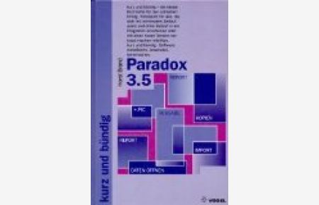 Paradox 3. 5 kurz und bündig
