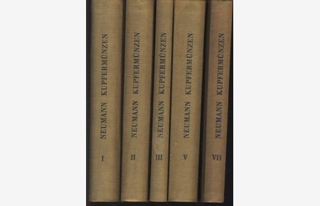 Beschreibung der bekanntesten Kupfermünzen. Plus Register. 7 Bände.   - Register zu den Bänden I-VI von Lore Börner = Band VII (1967)