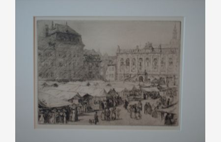 Dresden. 'Jahrmarkt in Dresden'.