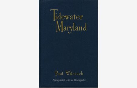 Tidewater Maryland.