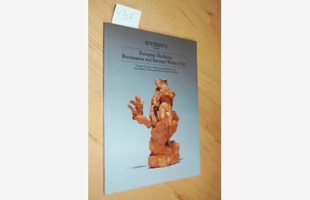 European Medieval, Renaissance and Baroque Works of Art. Immediately following the Hierzenberger Collection. - Sale 03.04.1984, ref. 'Norman'.
