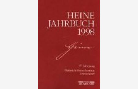 Heine- Jahrbuch 1998