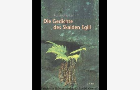 Die Gedichte des Skalden Egill. (Jenaer Indogermanische Textbearbeitung 1).