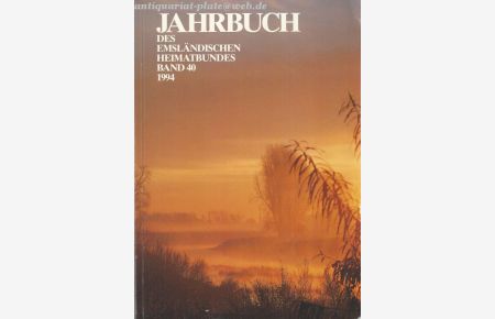 Jahrbuch des Emsländischen Heimatbundes, Band 40.