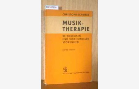 Musiktherapie bei Neurosen und funkionellen Störungen