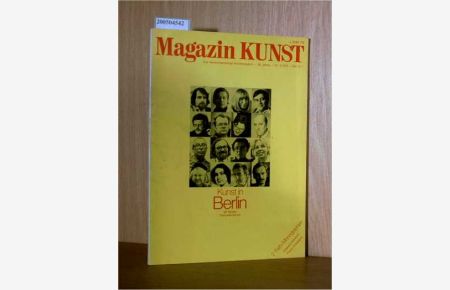 Magazin Kunst. Das deutschsprachige Kunstmagazin. 16. Jahrgang. Nummer 3 / 1976