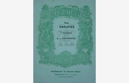 Sonates pour Pianoforte. 10 Sonaten in einem Album. Ausgabe für Klavier zu 2 Händen.