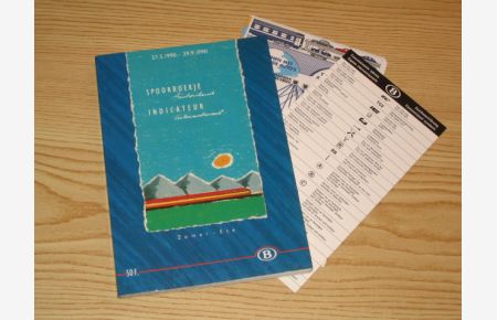 Spoorboekje Buitenland - Indicateur International - Zomer - Ete - 27. 05. 1990 - 29. 09. 1990