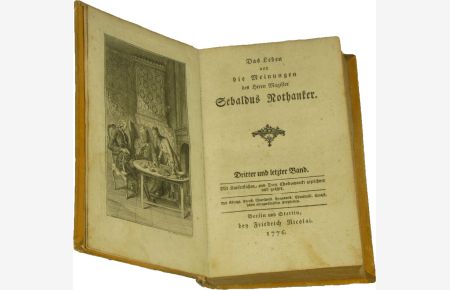 Das Leben und die Meinungen des Herrn Magister Sebaldus Nothanker. 3. und letzter Band.