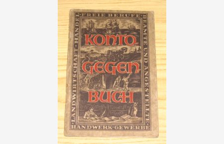 Konto - Gegenbuch 1938 - 1941