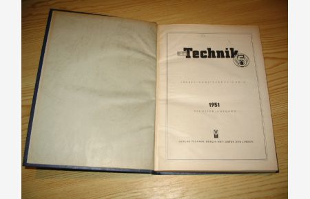 Die Technik 1951
