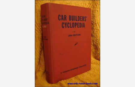 CAR BUILDERS' CYCLOPEDIA, 1953. First edition.