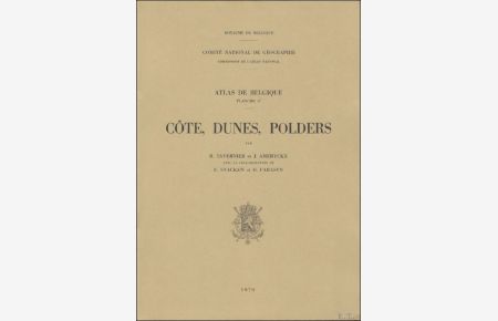 Cote, dunes, Polders. Atlas de Belgique, planche 17.