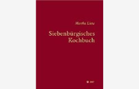 Siebenbürgisches Kochbuch