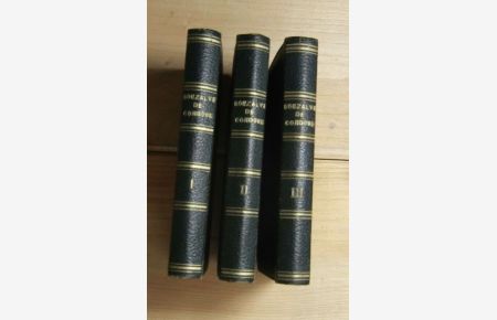 Gonzalve de Cordoue, ou Grenade Reconquise in 3 Bd  - Titel von Bd. 3: Prècis Historique sur le Maures D' Espagne