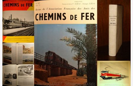 Chemins de Fer. Sammlung von 17 Heften 1961-1963.   - Revue de l'Association Française des Amis des Chemins de Fer (1961: No.226-228, 230-231/1962: No.232-237/1963: No.238-243.