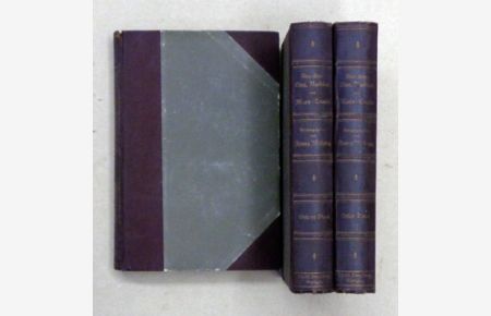 Aus dem literarischen Nachlass. Gesammelte Schriften von K. M. und F. E. 1841 bis 1850. [3 Bde. , komplett].