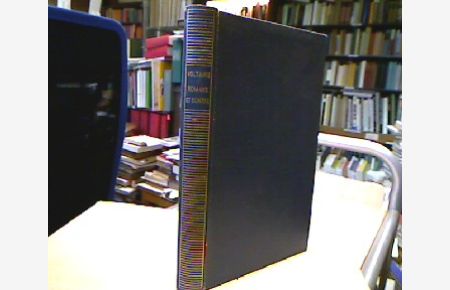 Romans et contes (Bibliothèque de la Pléiade 3).   - Texte établi et annoté par René Groos.