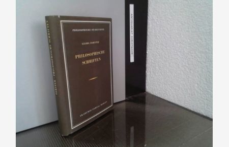 Philosophische Schriften.   - Georg Forster. Mit Einführung u. Erl. hrsg. von Gerhard Steiner, Philosophische Studientexte