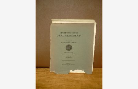 Hamburgisches Urkundenbuch. Hrsg. vom Staatsarchiv Hamburg. Bd. 3: = Register zum zweiten Band (1301-1336) mit Vorwort, Nachträgen und Berichtigungen.
